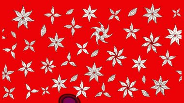 Sabıka fotoğraflarında, bebek kıyafetlerinde, duvar kâğıtlarında, paket kutularında falan kullanılabilir. Raster. Zarif, parlak ve eskiz kırmızı ve nötr çiçek deseni tasarımı.