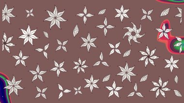 Dekorasyon ve tasarım için güzel bir desen. Moda baskısı. Çiçeğin suluboya çizimlerinin mükemmel deseni. Eski model. Suluboya çizim deseni.