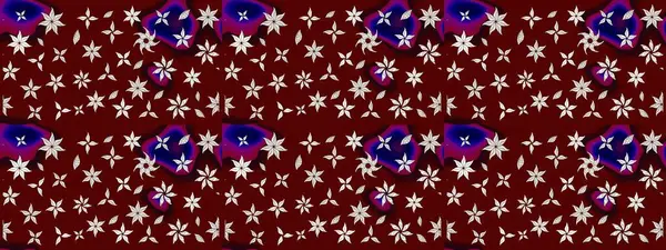 Raster suluboya çiçek deseni, narin çiçekler, kırmızı çiçekler, tebrik kartı şablonu. Raster Güzel kumaş deseni.