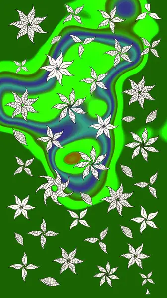 Ev dekoru. Fantezi çiçekli eskiz deseni, doğal duvar kağıdı, çiçek desenli kıvrım çizimi. Paisley el çizimi elementler.