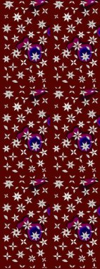 Raster 'ın taze dokusu. Klasik çiçek desenli. Yumuşak fayans. Paketleme, tekstil, duvar kâğıdı için çiçek eskizi. Yumuşak pamuk tasarımı.