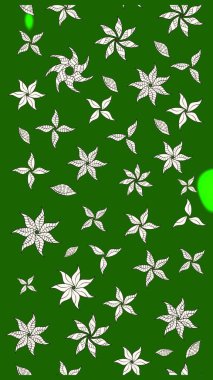 Raster illüstrasyonu. Suluboya, elle çizilmiş. Yeşil yapraklı yabani çiçekler. Taslak arkaplan deseni.