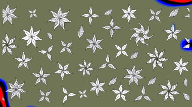 Etnik Mandala süsü. Raster Henna dövme stili. Kızılderili desenli desenli desenli şal deseni. Tekstil, tebrik kartı, boyama kitabı, telefon kılıfı baskısı için kullanılabilir.