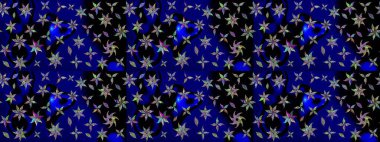 Çizim raster deseni. Güzel kumaş deseni. Çiçek arka planı.