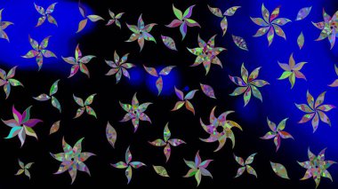 Taslak süsleme izi. Sınır Kızılderili çiçekli paisley patten. Tebrik kartı geçmişi, boyama kitabı, arkaplan ve tekstil için kullanılabilir. Raster Henna tarzı. Etnik Mandala havlusu.