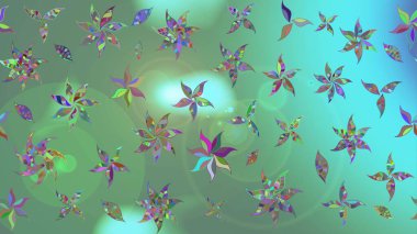 Güzel kumaş deseni. Raster illüstrasyonu. Küçük çiçekteki sevimli çiçek deseni. Güzel karalamalı çiçek deseni çiz..