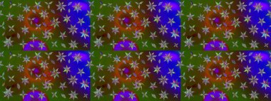 Taslak dekoratif arka plan, çiçek mandala. Çiçek. Raster illüstrasyonu. Yeşil renklerde.