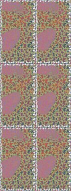 Giysi tasarımı için dekor arka planı. Raster illüstrasyonu. Tarafsız kelebek deseni. Parmak izi dokuları için sevimli kelebek deseni.