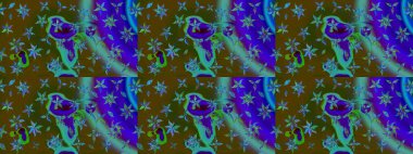 Raster şirin suluboya çiçek desenleri çiziyor. Büyük bir çiçek boyası seti. Kartlar, davetiyeler, tarih kartları ve daha fazlası için kullanılabilir.