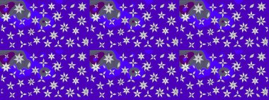 Çiçekli menekşe çizim deseni. Raster çiçek izi. Klasik taslak çizimi.