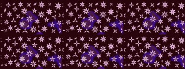 Düz Çiçek Elementleri Tasarımı. Güzel kumaş deseni. Güzel eskiz şekli. Raster çiçekli arka plan. Renkli Yaz Temalı eskiz kalıbı. Yazdır.