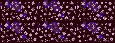 Çiçek deseni duvar kağıdı, desen dolguları ve web sayfası arka planı için kullanılabilir. Şekil verilmiş çiçeklerle eskiz deseni. Süslü zentangle çizim dokusu, soyut çiçeklerle süslenmiş..