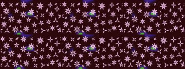 Çiçek arkaplanlı soyut zarafet eskiz deseni. Raster Güzel kumaş deseni.