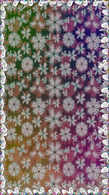 Çiçekler, suluboya ile sorunsuz çiçek desenli. Raster desen. Fantezi kumaş deseni.