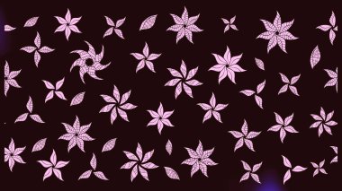 Renkli Bahar Teması eskiz kalıbı. Raster illüstrasyonu. Şirin çiçek elementleri. Düz Çiçek Elementleri Tasarımı. Çizim deseni Modaya uygun kumaş deseni.