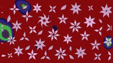 Botanik çizim kalıbı. Organik elementler. Suluboya etkisi. Raster deseni.