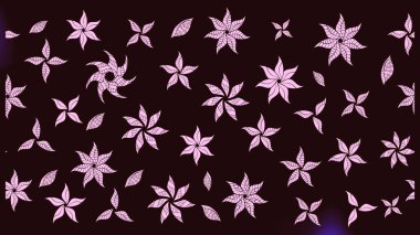 Renkli Bahar Teması eskiz kalıbı. Raster illüstrasyonu. Şirin çiçek elementleri. Düz Çiçek Elementleri Tasarımı. Çizim deseni Modaya uygun kumaş deseni.