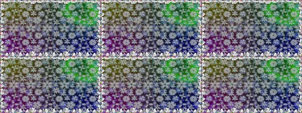 Raster illüstrasyonu. Düz Çiçek Elementleri Tasarımı. Renkli çiçek buketi suluboya. Renkli Bahar Teması Kusursuz Arkaplan.