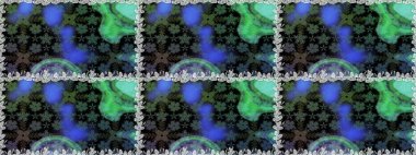 Güzel kumaş deseni. Düz Çiçek Elementleri Tasarımı. Raster illüstrasyonunda kusursuz çiçek deseni. Renkli Bahar Teması Kusursuz Arkaplan.