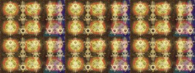 Raster kar taneleri arka plan. Snowflakes desen. Raster resim. Renk arka plan üzerinde izole soyut kar taneleri ile düz tasarım. Kar tanesi renkli desen.