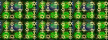 Raster illüstrasyonu. Kar tanesi rengarenk desen. Raster kar taneleri arka planda. Kar taneleri deseni. Soyut kar taneleri arkaplanda izole edilmiş düz tasarım.