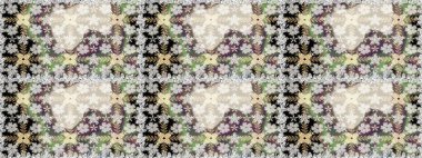 Raster Cute fabric pattern. Flat Flower Elements Design. Seamless vintage. Colour Spring Theme seamless pattern Background.