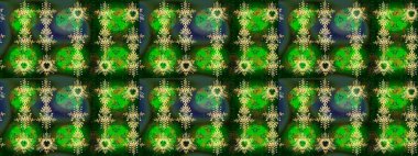 Raster illüstrasyonu. Kar tanesi rengarenk desen. Raster kar taneleri arka planda. Kar taneleri deseni. Soyut kar taneleri arkaplanda izole edilmiş düz tasarım.