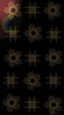 Siyah, kahverengi ve gri renkler üzerine şirin soyut kar tanesi raster tasarımı. Yeni yıl kar tanesi. Düz kar karalama ikonları, kar taneleri silueti Noel afişi için, kartlar.