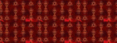 İllüzyon. Kar taneleri, kar yağışı. Düşen Noel stili kar taneleri. Güzel raster kırmızısı, siyah ve kahverengi kar taneleri renkli bir arkaplanda izole edilmiş..