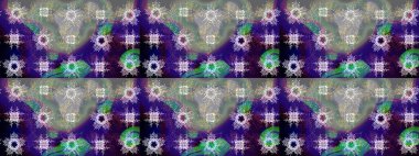 Raster geleneksel altın çizim deseni mavi, nötr ve gri renkler üzerine. Barok tarzında eskiz doğulu süsü..