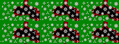 Raster Henna dövme stili. Tekstil, tebrik kartı, boyama kitabı, telefon kılıfı baskısı için kullanılabilir. Etnik Mandala süsü. Hint çiçekli desenli şal desenli..