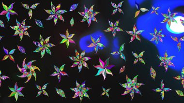 Raster çiçek izi. Klasik taslak çizimi. Çiçeksel gri çizim deseni.