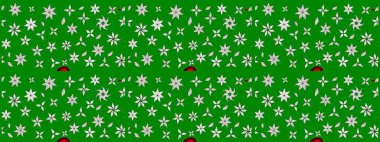 Tomurcukları papatya çiçekleri olan sevimli bir çiçek deseni. Eskiz geçmişi. Eski usul. Kumaş, tekstil, duvar kağıdı baskısı için. Raster illüstrasyonu. Miles Fleur, dandik süs.