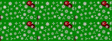 Kabile sanatı boho baskısı, klasik çiçek arkaplanı. Arkaplan dokusu, duvar kağıdı, yeşil renkli çiçek teması. Soyut etnik raster çizim kalıbı.