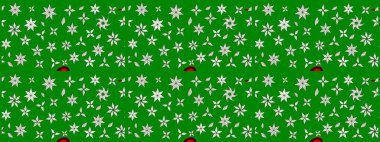 Tomurcukları papatya çiçekleri olan sevimli bir çiçek deseni. Eskiz geçmişi. Eski usul. Kumaş, tekstil, duvar kağıdı baskısı için. Raster illüstrasyonu. Miles Fleur, dandik süs.