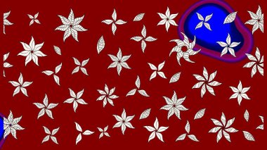 Güzel kumaş deseni. Zentangle soyut çiçekleri. Renkli Bahar Teması eskiz kalıbı. Raster illüstrasyonu. Düz Çiçek Elementleri Tasarımı. Çiçek tozu..