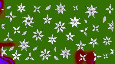 Modaya uygun kumaş deseni. Tony 'nin kumaş kalıbını çiz. Küçük çiçekteki sevimli çiçek deseni. Raster illüstrasyonu.