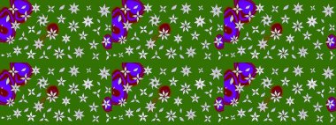 Paket kağıdı için en iyisi. Karşılama ya da düğün geçmişi olarak kullanılabilir. Doğal kozmetik ürünleri, parfüm, çiçekçi dükkanı için bahar ihalesi tasarımı. Yeşil lale çiçekli Raster eskiz deseni.