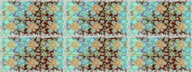 Süslü raster dekorasyonu. Altın elementlerle nötr renklerde altın desen. Barok tarzında duvar kağıdı tasarımı için kusursuz damaske deseni arkaplanı.