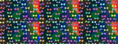 Renkli kelebekler. Çizim kalıbı. Web sayfası geçmişleri, duvar kağıtları, tekstil ve yüzey dokuları için mükemmel. Raster illüstrasyonu.