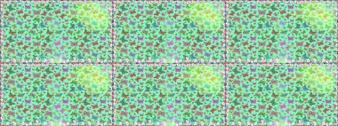 Kağıt, kumaş ve ambalaj için uygun. Mavi renkli illüstrasyon. Raster çiçekli, kelebekli kusursuz desen..