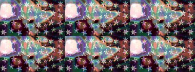 Motley illüstrasyonu. Tarafsız çiçekli bahar çiçekleri. Moda baskıları için zarif bir şablon. Küçük renkli çiçekler. Küçük çiçekte şirin desenler.