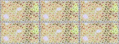 Suluboya stilinde uçan kelebeklerin kusursuz deseni. Kumaş, Tekstil, Baskı ve Davetiye için arka plan. Doğadaki güzellik. Raster illüstrasyonu.