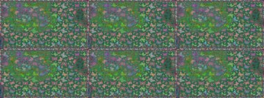 Yeşil ve mavi arka planda izole edilmiş web tasarımı için renk çizgisi raster seti. Kusursuz. Kelebek.