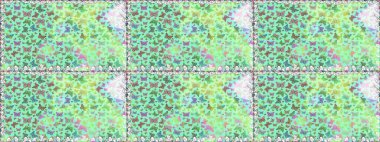 Tasarım için Raster Kelebekleri. Fantezi renkli resimler koleksiyonu. Raster illüstrasyonu. Kıyafet tarzı için mavi ve nötr arka plan dekorasyonu. Farklı renkte kelebeklerden arınmış..