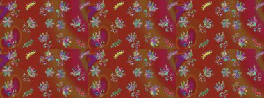 Kar tanesi süsleme deseni. Arkaplanda soyut kar taneleri olan düz tasarım. Kar taneleri arka planda. Kar taneleri deseni. Raster illüstrasyonu.