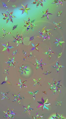 Raster çiçek izi. Raster Yumuşak kumaş deseni. Klasik taslak çizimi. Çiçek grisi ve bej çizim deseni.