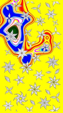 Güzel kumaş deseni. Güzel suluboya yaz çiçekleri deseni..