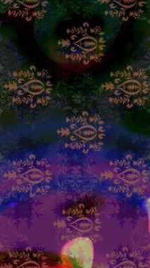 Yatak çarşafları, ceket, paket tasarımı, kumaş ve moda kavramları için tekstil baskısı. Çiçekleri, deniz kabukları, mandalaları ve suluboya efektleriyle donanma geçmişi. Çizim kalıbı etnik tasarım.