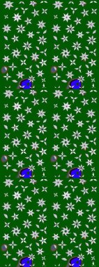 Güzel kumaş deseni. Güzel suluboya yaz çiçekleri deseni..